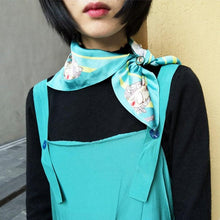 將圖片載入圖庫檢視器 StephyDesignHK 獨家插畫絲巾扣禮物 - 手工打造心意禮品/定製禮物