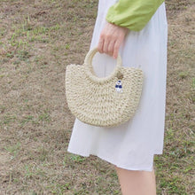 Load image into Gallery viewer, Straw handbag-Stephydesignhk