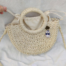 Load image into Gallery viewer, summer straw bag-Stephydesignhk