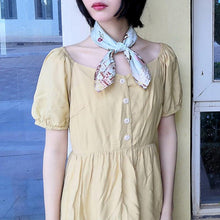 Load image into Gallery viewer, StephyDesignHK Graffiti Sketch Scarf with Scarf Ring Gift Box