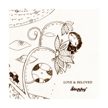 Load image into Gallery viewer, StephyDesignHK childhood childlike fresh literature and art ceramic absorbent coaster / can be customized