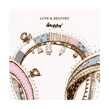 Load image into Gallery viewer, StephyDesignHK Childhood ceramic coaster /4 in gift box set / Customized gift