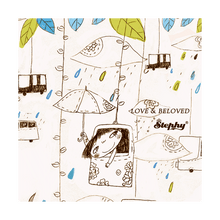 Load image into Gallery viewer, StephyDesignHK childhood childlike fresh literature and art ceramic absorbent coaster / can be customized