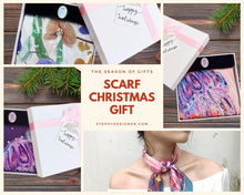 Load image into Gallery viewer, scarf Christmas gift set-Stephydesignhk