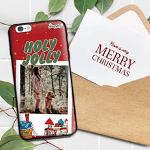 將圖片載入圖庫檢視器 StephyDesignHK 【手機殼定制--聖誕派對系列】個性定制手機殼/任意相片定制手機殼