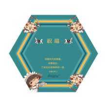 Load image into Gallery viewer, StephyDesignHK Wish good health Ceramic Coasters, Placemats / 4 Gift Box Set /Customized Gifts