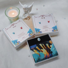 將圖片載入圖庫檢視器 StephyDesignHK ~HOPE~ 希望" 系列~絲巾及絲巾扣禮盒套裝