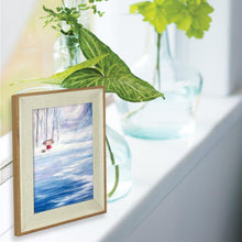 Load image into Gallery viewer, StephyDesignHK Miss You Wall art- watercolor Painting / Frame Décor