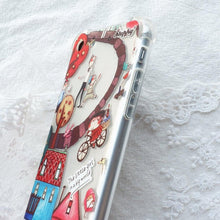 Load image into Gallery viewer, StephyDesignHK Little town Shockproof Bumper Phone case for iPhone 7/8