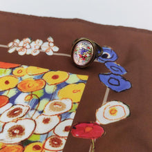 將圖片載入圖庫檢視器 StephyDesignHK 後花園絲巾連絲巾扣高貴禮盒/方巾/頭巾/領巾 - stephydesignhk