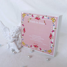 Load image into Gallery viewer, StephyDesignHK ~Faith in Jesus Peace~Scarf and Scarf Ring Gift Box Set / Pink Scarf gift set