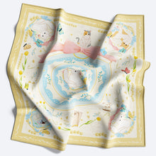 將圖片載入圖庫檢視器 StephyDesignHK <祝福系列> Health祝福禮盒 健康快樂 絲巾配H字絲巾扣禮盒套裝