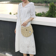 Load image into Gallery viewer, summer straw bag-Stephydesignhk