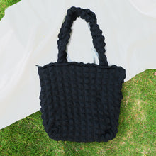 將圖片載入圖庫檢視器 StephyDesignHK 黑色雲朵棉花糖斜背貓布包送絲巾綁包 / 自選自家貓刺繡片/客製貓咪包