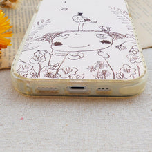 將圖片載入圖庫檢視器 StephyDesignHK 簡筆日常 奶茶色雙層雙色透明手機殼 iPhone 11/11 Pro/11 Pro Max 【客製化】