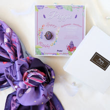 將圖片載入圖庫檢視器 StephyDesignHK 【客製化生日禮物】 專屬名字絲巾扣+ 絲巾禮盒/閨密禮物/字母禮物