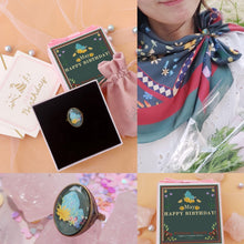 將圖片載入圖庫檢視器 StephyDesignHK 生日石絲巾扣禮物 /客製化生日禮物/生日戒指-團購優惠