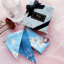 將圖片載入圖庫檢視器 StephyDesignHK  櫻花富士山髮帶絲巾配絲巾扣禮盒 /髮帶 / 領巾 / 長絲巾