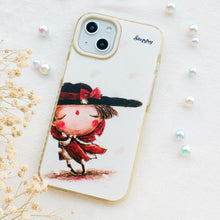 將圖片載入圖庫檢視器 StephyDesignHK 冬日 雙層雙色透明手機殼 iPhone 全系列 【客製化】