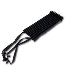 Load image into Gallery viewer, StephyDesignHK Black Solid Color Folding Bag/Folding Bag/Handbag/Shopping Lightweight Shoulder Bag