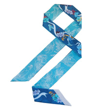 將圖片載入圖庫檢視器 StephyDesignHK 森林花園 聖誕禮盒 特製木盒包裝禮物 / 領巾 / 長絲巾/髮帶