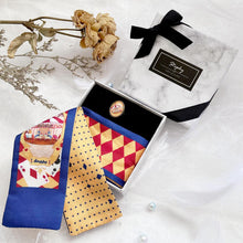 將圖片載入圖庫檢視器 StephyDesignHK  童話國長絲巾配絲巾扣禮盒 / 髮帶