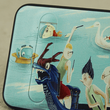 Load image into Gallery viewer, StephyDesignHK Hong Kong Dragon Boat Festival iPhone case with invisible stand - iPhone7/7+ iPhone 8/8+