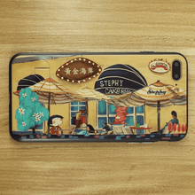 Load image into Gallery viewer, StephyDesignHK Hong Kong gold coast iPhone case with invisible stand - iPhone7/8