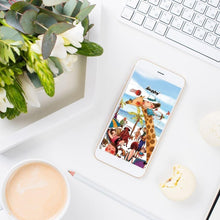 Load image into Gallery viewer, "Cute STEPHY -Beach " Free iPhone wallpaper download