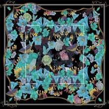 將圖片載入圖庫檢視器 StephyDesignHK 森林萌兔大方形絲巾高貴禮盒