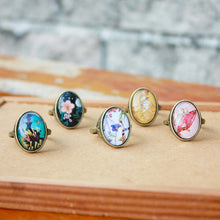 將圖片載入圖庫檢視器 StephyDesignHK 獨家插畫絲巾扣禮物 - 手工打造心意禮品/定製禮物