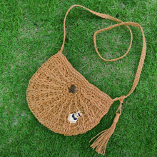 Load image into Gallery viewer, summer straw bag-Stephydesignhk