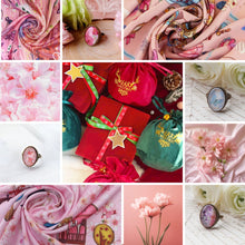 Load image into Gallery viewer, StephyDesignHK  [Christmas Mystery Box Gift Box] Limited Offer~~ Christmas Scarf and Scarf Ring Surprise Blind Box
