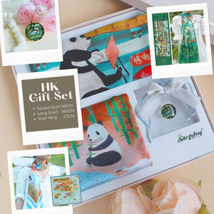 StephyDesignHK Shawl + Scarf Set