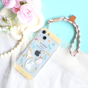 StephyDesignHK [ iPhone15] New Magsafe lanyard phone case with Hong Kong characteristic map Design 