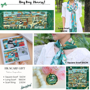 StephyDesignHK Shawl + Scarf Set