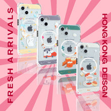 Load image into Gallery viewer, StephyDesignHK [ iPhone15] New Magsafe lanyard phone case with Hong Kong characteristic map Design 

