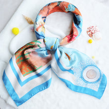 Load image into Gallery viewer, StephyDesignHK-Hong Kong themed Souvenirs&quot; Good Place in Hong Kong&quot; Scarf Gift Set
