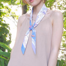 將圖片載入圖庫檢視器 【香港粉浪 Hong Kong Pink Wave 系列】髮帶 |TWILLY 長圍巾| 手袋綁帶｜斜紋長圍巾
