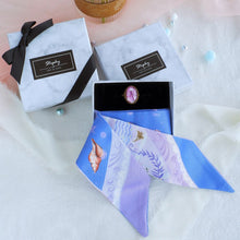 將圖片載入圖庫檢視器 【香港粉浪 Hong Kong Pink Wave 系列】髮帶 |TWILLY 長圍巾| 手袋綁帶｜斜紋長圍巾
