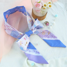 將圖片載入圖庫檢視器 【香港粉浪 Hong Kong Pink Wave 系列】髮帶 |TWILLY 長圍巾| 手袋綁帶｜斜紋長圍巾
