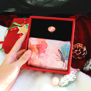 StephyDesignHK  [Christmas Mystery Box Gift Box] Limited Offer~~ Christmas Scarf and Scarf Ring Surprise Blind Box