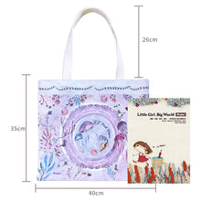 將圖片載入圖庫檢視器 香港維港幻浪 絨毛帆布袋 | 香港托特包 TOTE BAG &amp; TWILLY
