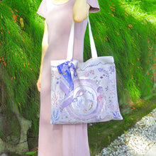 將圖片載入圖庫檢視器 香港維港幻浪 絨毛帆布袋 | 香港托特包 TOTE BAG &amp; TWILLY
