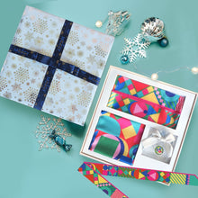 將圖片載入圖庫檢視器 StephyDesignHK 【幾何歡樂】絲巾高級禮盒套裝
