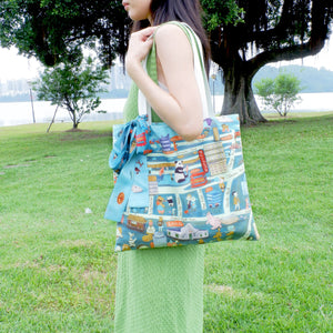 香港記憶TOTE BAG |  HK 特色 -灣仔舊貌托特包