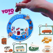 將圖片載入圖庫檢視器 香港慢旅 HK journey系列 搖搖樂鑰匙扣 | 壓克力鎖匙扣
