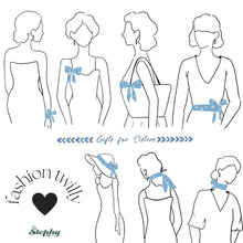 將圖片載入圖庫檢視器 StephyDesignHK  【伴娘禮物】客製化姊妹禮物 - 絲巾配絲巾扣 /婚禮姊妹團邀請
