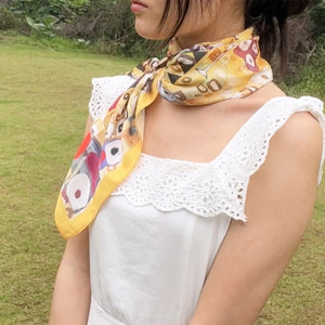 StephyDesignHK 11月生日專屬誕生月絲巾禮盒-生日鑽絲巾扣+ 絲巾禮盒套裝