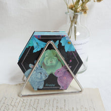 Load image into Gallery viewer, StephyDesignHK Hand-painted forest cute rabbit absorbent coaster / 4 in gift box set / Customized gift
